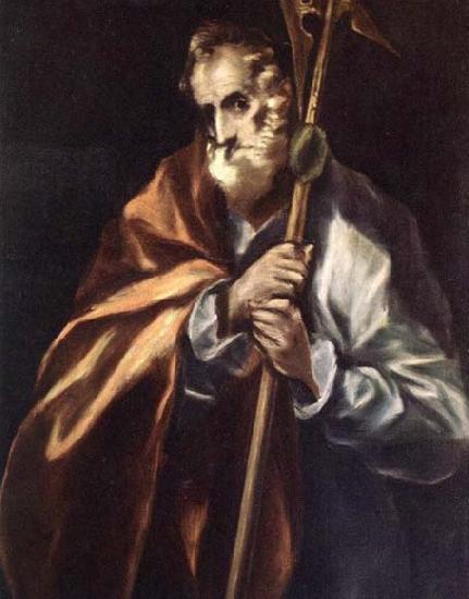 GRECO, El Apostle St Thaddeus Sweden oil painting art